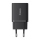 Мережевий зарядний пристрій Baseus Cube Fast Charger 2U+C 30W Cluster Black P10111402113-00